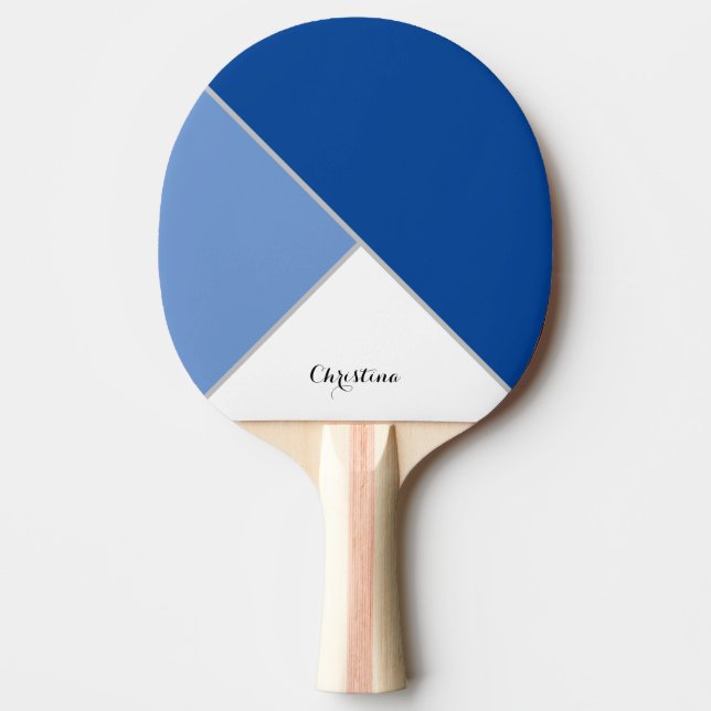 Raquette De Ping Pong Passez deux tonalités Ping Paddle (Devant)