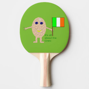 Raquette De Ping Pong Patriotique irlandais Patriotique Ping Pong