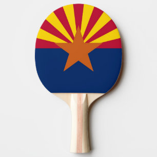 Raquette De Ping Pong Patriotique, paddle de ping-pong avec Drapeau de l