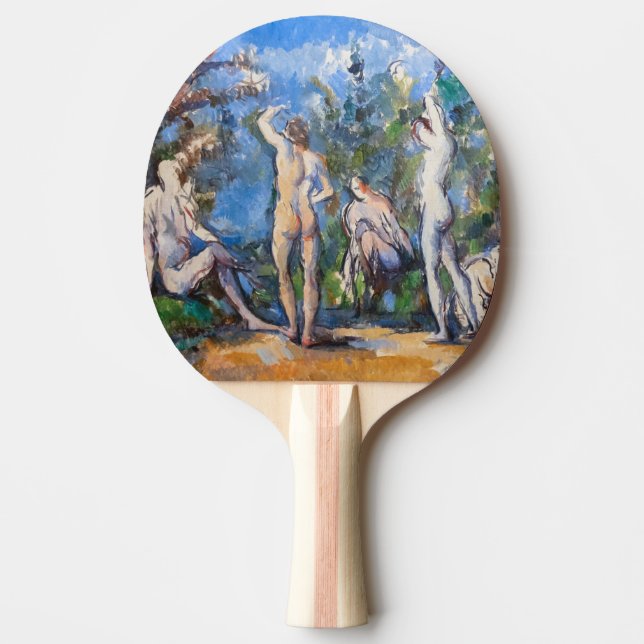 Raquette De Ping Pong Paul Cezanne - Cinq Bathères (Devant)