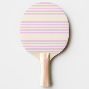 Raquette De Ping Pong Peaches et crème cinq bandes motif
