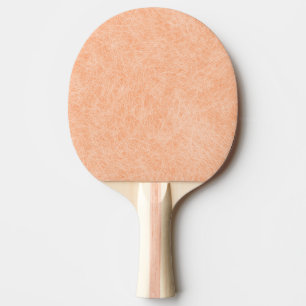 Raquette De Ping Pong Pêcher Fuzz Faux Cuir