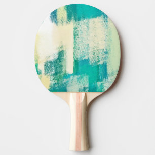 Raquette De Ping Pong Peinture Abstraite   Couleurs dynamiques