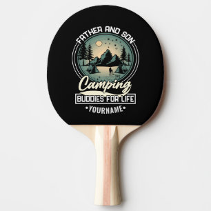 Raquette De Ping Pong Père Et Fils Camping Éminents À Vie