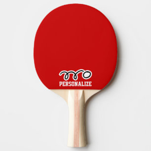 Raquette de ping pong personnalisée pour tennis de