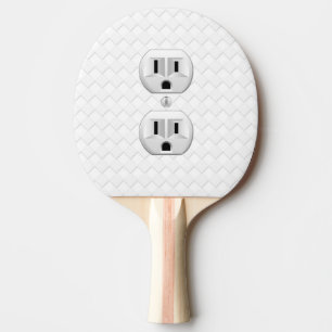 Raquette De Ping Pong Personnaliser d'amusement de la prise de courant é