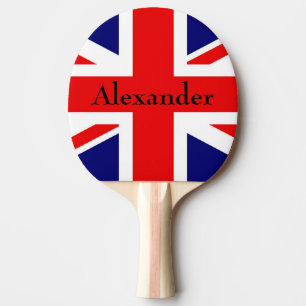 Raquette De Ping Pong Personnaliser le drapeau britannique