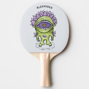Raquette De Ping Pong Personnalité Plante Alien - Astronaut étrange Créa