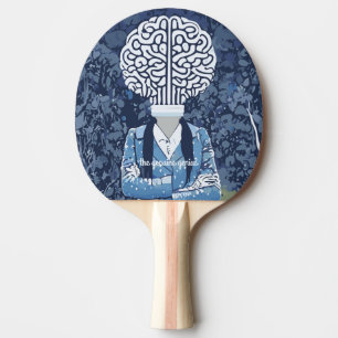Raquette De Ping Pong Personne de cerveau
