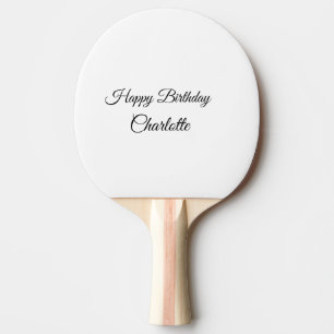 RAQUETTE DE PING PONG PETIT ANNIVERSAIRE DE CUTIE