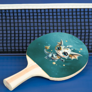 Raquette De Ping Pong Petit Dragon à Vapeur – Ingénieur en Chaos Profess