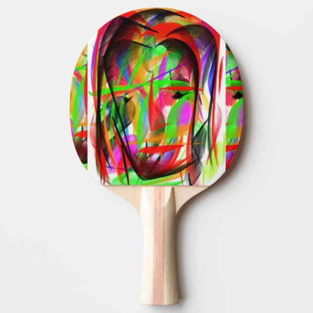Raquette De Ping Pong Peut le jeu d'I ! (Devant)