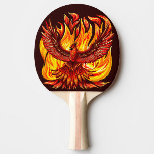 Raquette De Ping Pong Phoenix mythologique immortelle Créature