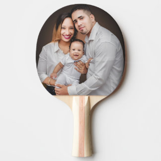 Raquette De Ping Pong Photo de famille personnalisée personnalisée perso