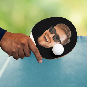 Raquette De Ping Pong Photographie personnalisée sur deux côtés amusante