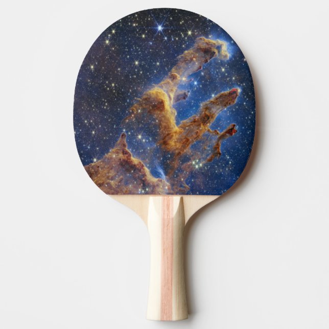Raquette De Ping Pong Piliers de création Aigle Nebula Webb Telescope (Devant)