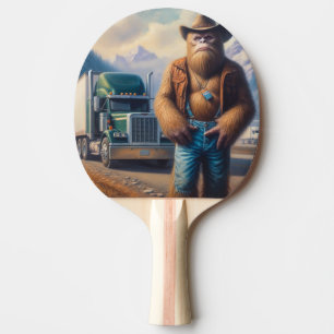Raquette De Ping Pong Pilote de camion Bigfoot