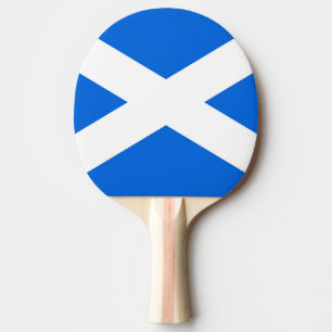 Raquette De Ping Pong Ping Paddle cn de Scottish Flag