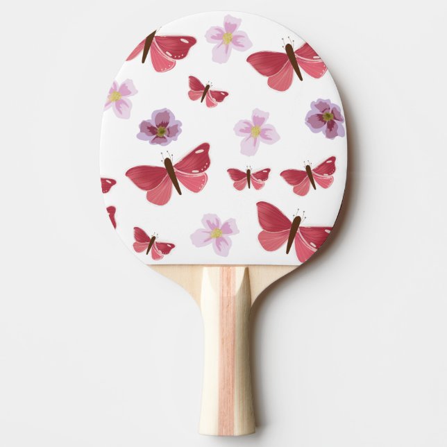 Raquette De Ping Pong Ping-Ping Papillon, Raquette De Tennis De Table (Devant)