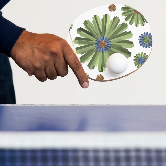 Raquette De Ping Pong Ping Pong Paddle Abstrait (Insitu)
