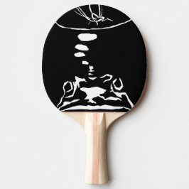 Raquette De Ping Pong Ping Pong Paddle "Hungry Frog Dreams"