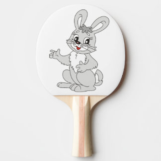 Raquette De Ping Pong Ping Pong Paddle. Lapin.