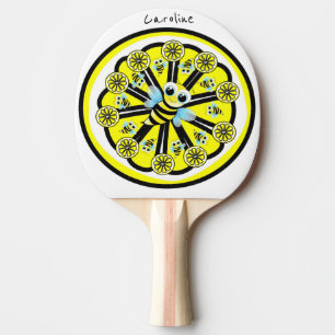Raquette De Ping Pong Ping Pong Paddle Lemon Bumblebee