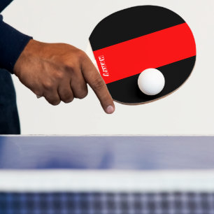 Raquette De Ping Pong Ping Pong Paddle Rouge Noir