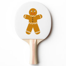 Pingerbread Homme Ping Pong Paddle