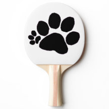 Pingpong Paddle - Empreinte Polydactyle Droite