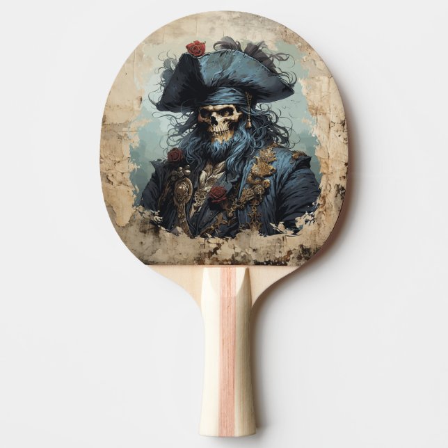 Raquette De Ping Pong Pirate de mort Ping Pong Paddle (Devant)