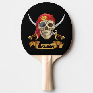 Raquette De Ping Pong Pirate Personnaliser