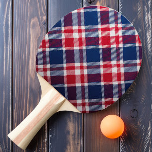 Raquette De Ping Pong Plaid de la Victoire