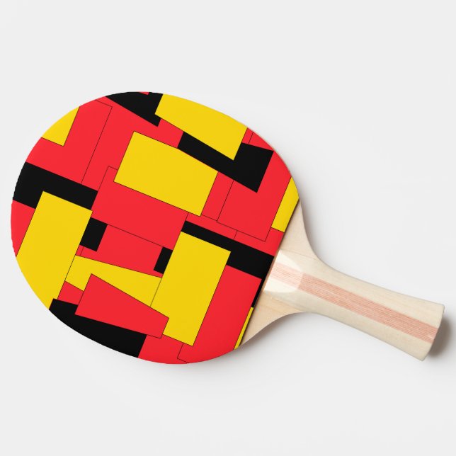 Raquette De Ping Pong Plaisir géométrique (Côté)