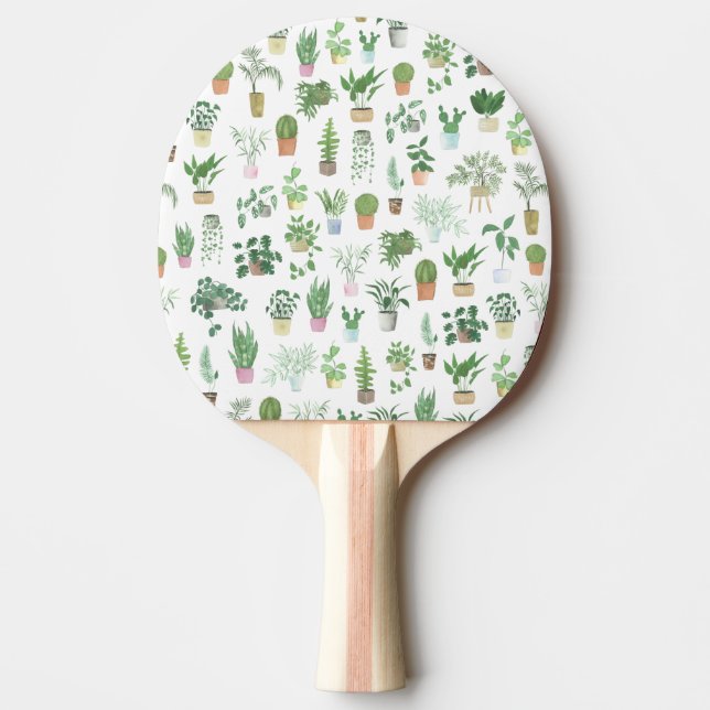 Raquette De Ping Pong Plants de Plants (Devant)