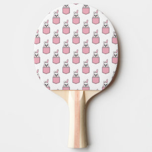 Raquette De Ping Pong Pocket Pet Bunny Motif