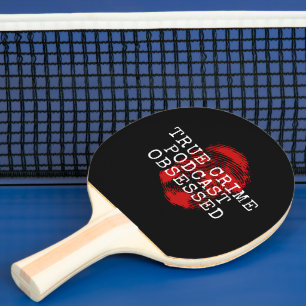 Raquette De Ping Pong Podcast sur le crime réel observé