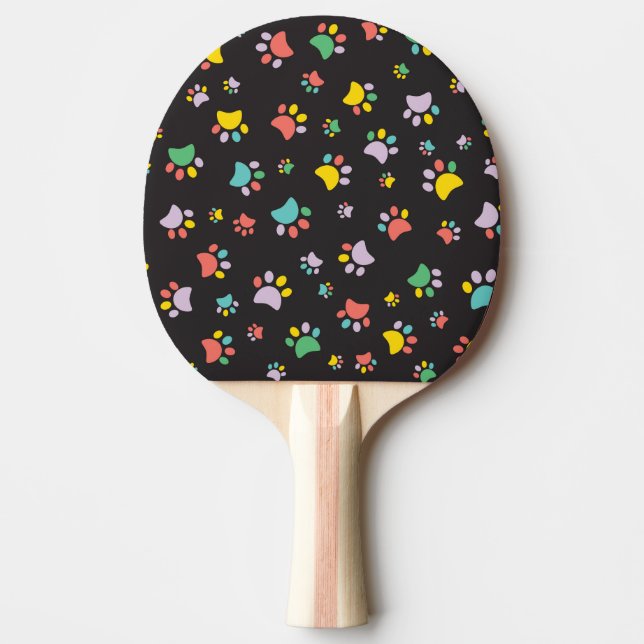 Raquette De Ping Pong Poignées de chien Porte Mat (Devant)