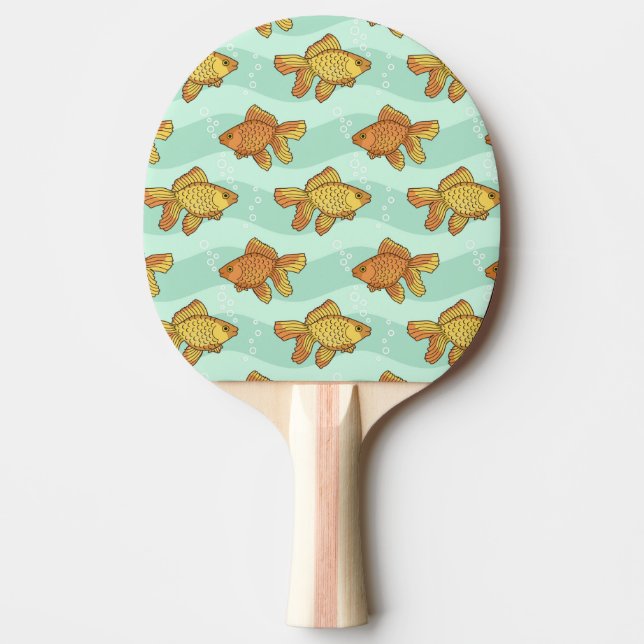 Raquette De Ping Pong Poisson-motif (Devant)