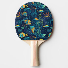 Raquette De Ping Pong Poisson tropical