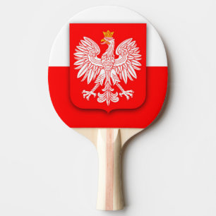 Raquette De Ping Pong Pologne Coupe du monde de football 2022 Polska