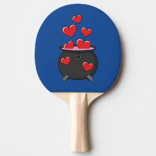 Raquette De Ping Pong Potion d'amour des coeurs