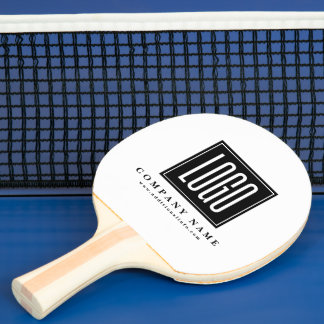 Raquette De Ping Pong Promotion du logo d'entreprise personnalisé