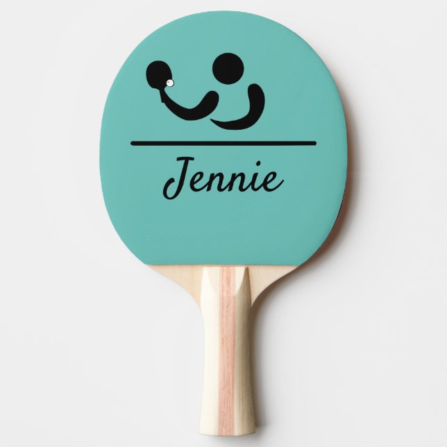 Raquette De Ping Pong Racket personnalisé de tennis de table (Devant)