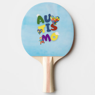 Raquette De Ping Pong Raquete Ping Pong Mãe de Autista