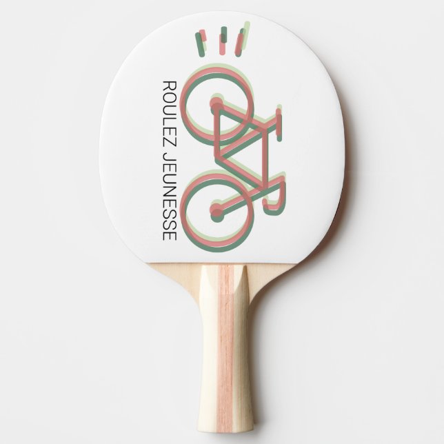 Raquette De Ping Pong Raquette de ping-pong Roulez Jeunesse (Devant)