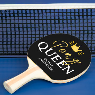 Raquette De Ping Pong Reine personnalisée de