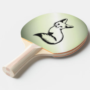 Raquette De Ping Pong Renard Vert Fox  