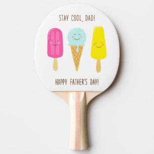 Raquette De Ping Pong Reste Cool, papa ! Bonne Fête des pères !