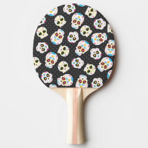 Raquette De Ping Pong Retour en caoutchouc rouge